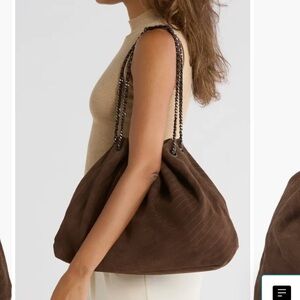 Rebecca Minkoff leather shoulder bag.